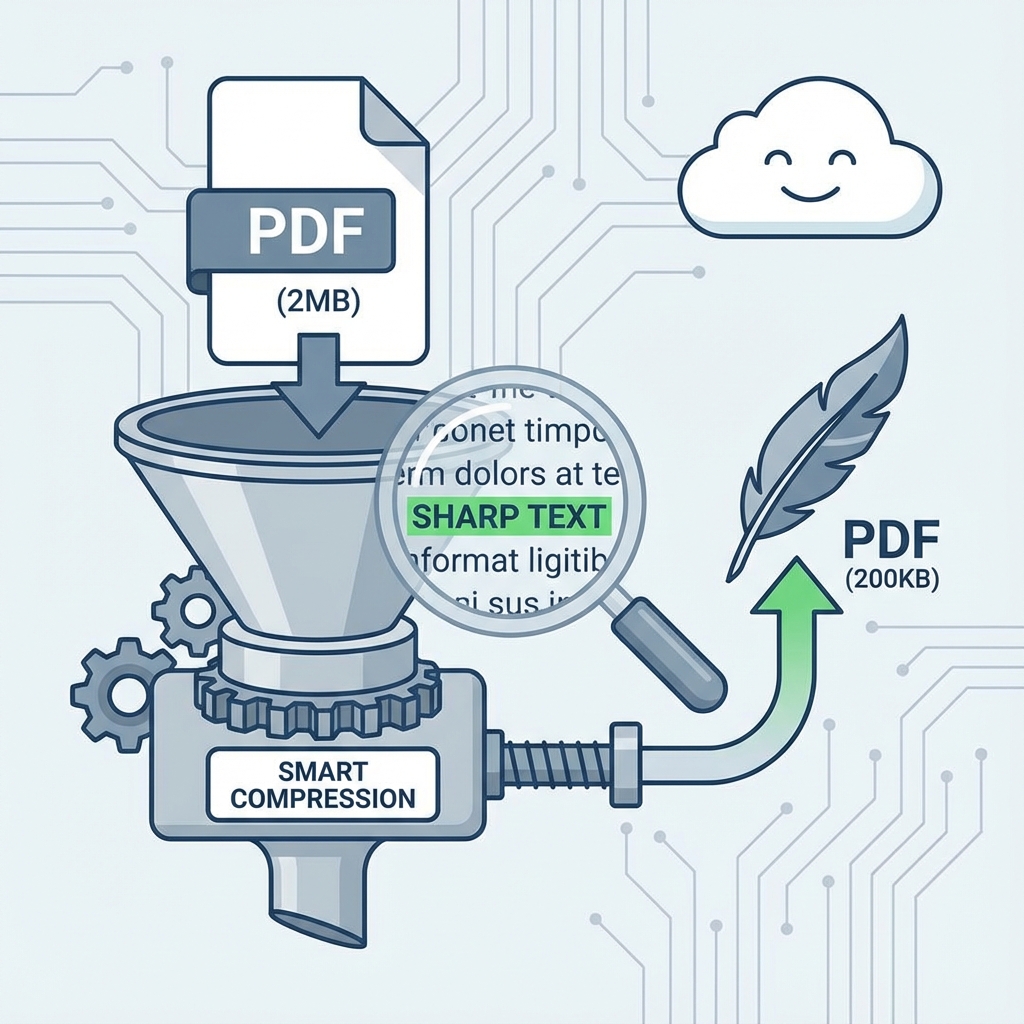 Compress PDF to 200KB: The 'Government Portal' Fix (Free)
