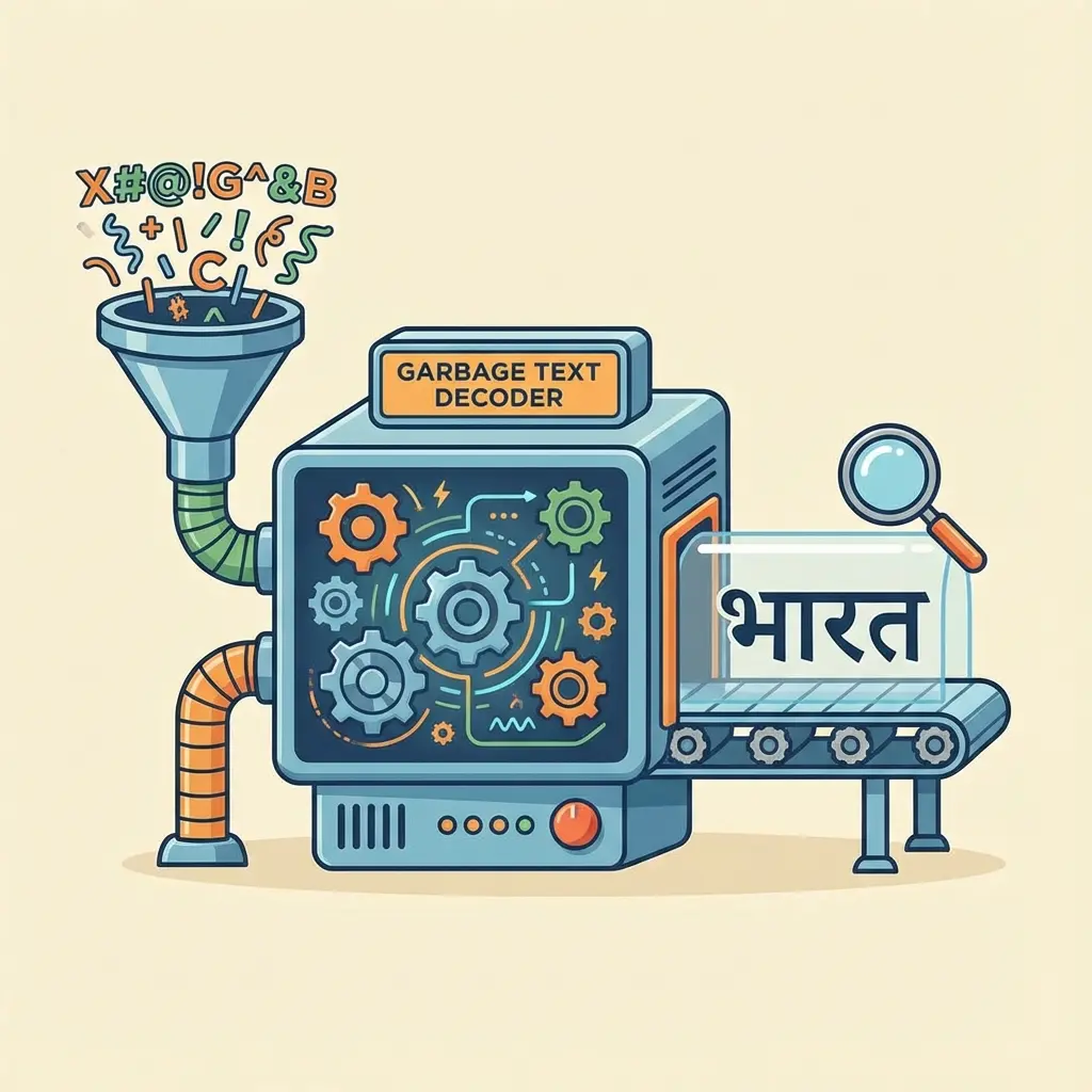 Fix 'Garbage Text' (jke;k.k) to Hindi: Kruti Dev to Unicode Converter