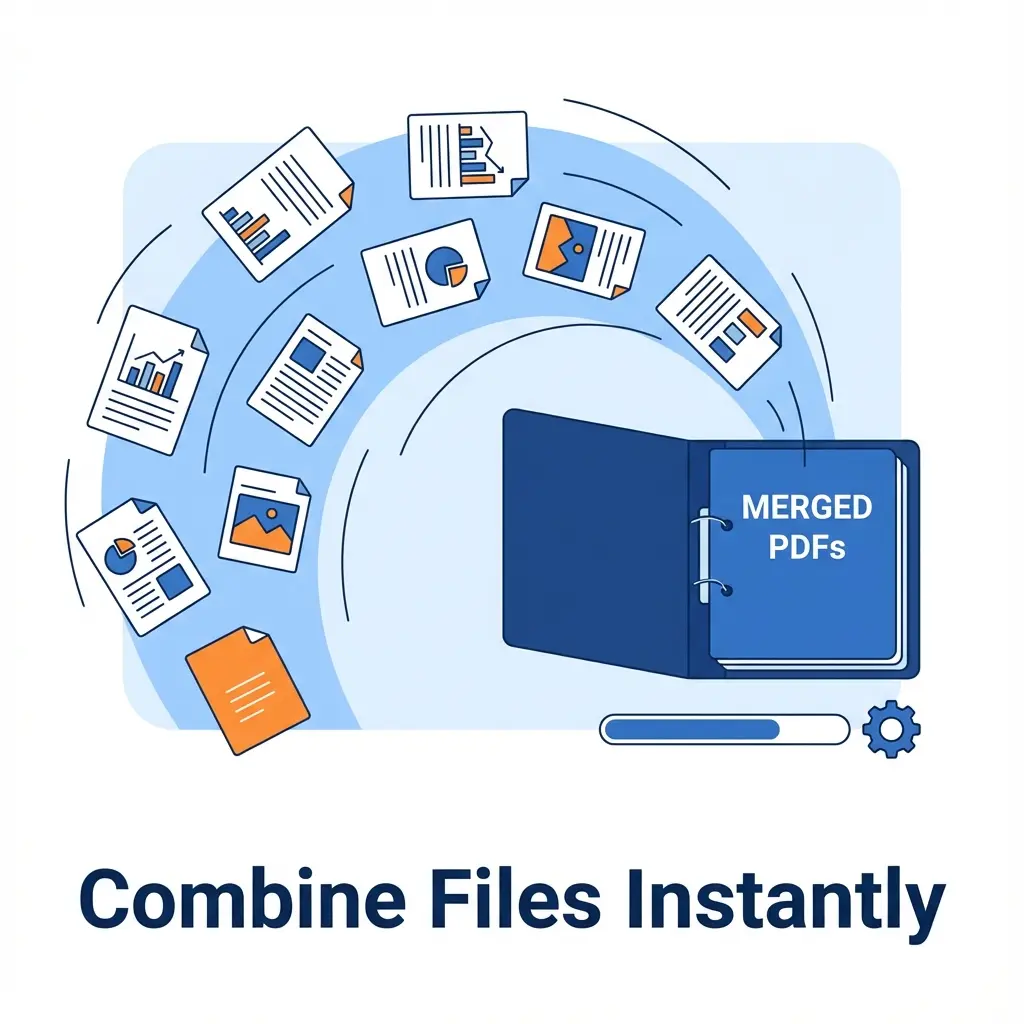 Merge PDF Files Required for Government Jobs (One Single File)