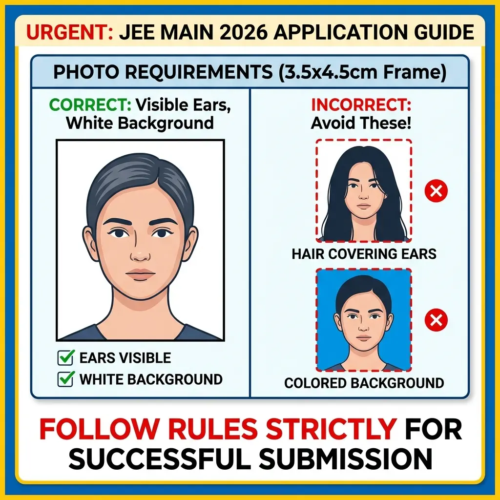 JEE Main 2026 Photo Rules: Don't Risk Your Admit Card (Official Guidelines)