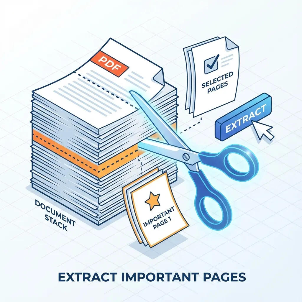 Split PDF: Extract One Page (Admit Card) from Full List